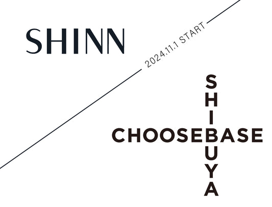 CHOOSEBASE SHIBUYAでのお取り扱いについて